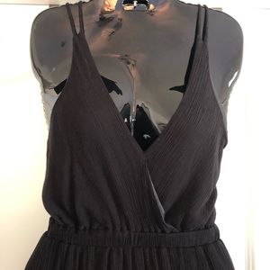 Maxi Lulu crepe dress